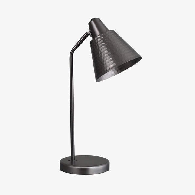 Lampara de Mesa Omio Modelo Office Gris Espacial  D150xH110mm  AC 220-240V, E27