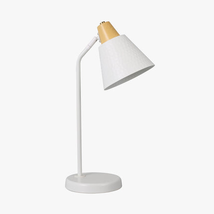Lampara de Mesa Omio Modelo Office Blanca D150xH110mm  AC 220-240V,50~60Hz, E27,Max 25W