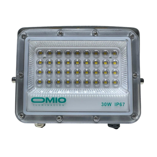 Reflector Led Omio 30w Policarbonato Frío/cálido