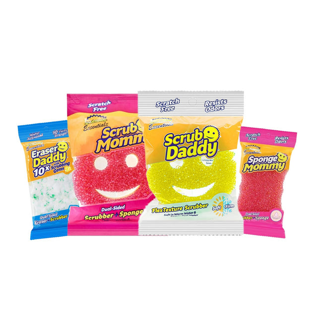 Kit Pack De Scrub Daddy Esponjas Essentials