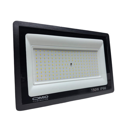 Foco Reflector Omio Para Exterior/interior Led 150w Luz Fria Lux