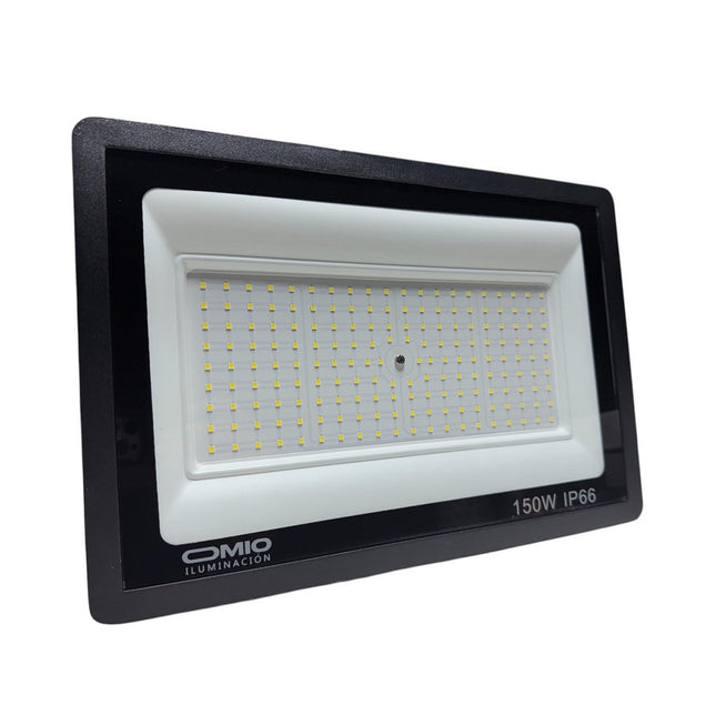 Foco Reflector Omio Para Exterior/interior Led 150w Luz Fria Lux