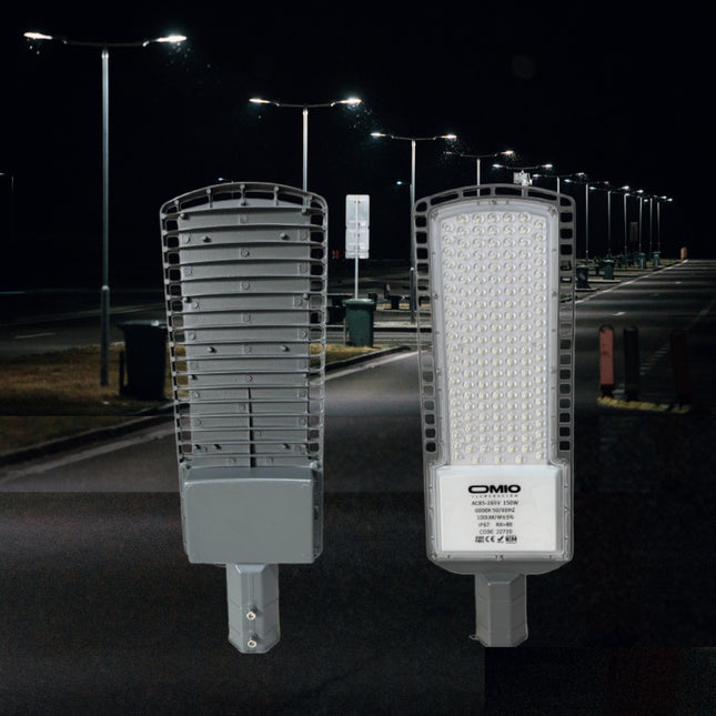 Luz Led Omio Vial 100w Para Iluminación De Calles / Senderos