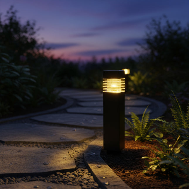 Farol Solar Led Exterior Jardín Omio Para Jardín - 1w Pincho