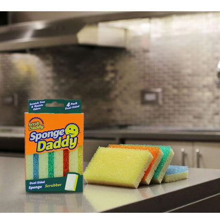 Set x4 esponjas rectangulares Sponge Daddy combinadas
