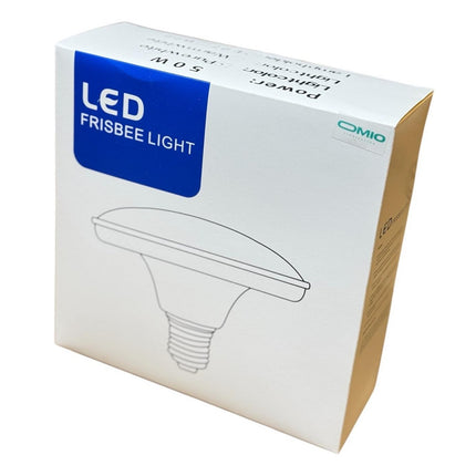 Lampara Led Omio Ufo Tipo Plafon 50w Luz Fria E27
