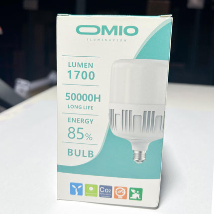 Lámpara Galponera Led Foco Bulbo 20 W Luz Fría