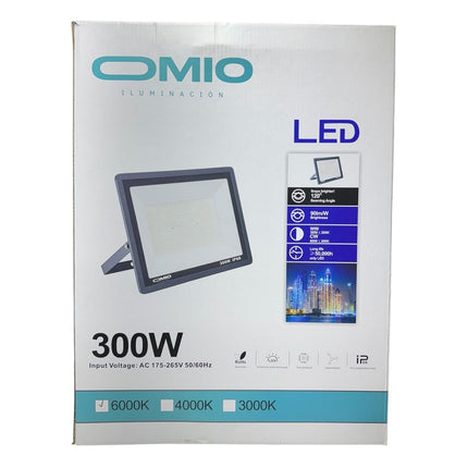 Foco Reflector Omio Para Ext/int Led 300w Luz Fria Lux