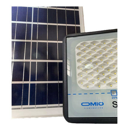 Reflector Solar Led Omio 100w Con Sensor Integrado
