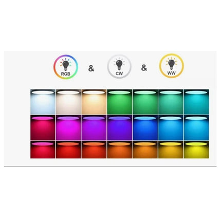 Lámpara Led Omio 9w E27 Wifi Rgb Inteligente Cálida+fría