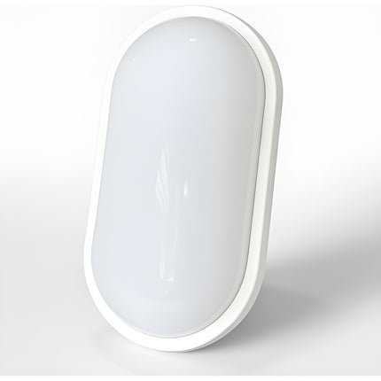 Aplique Tortuga Led Exterior Omio 20w Luz Fría Blanco Ip44 Blanco