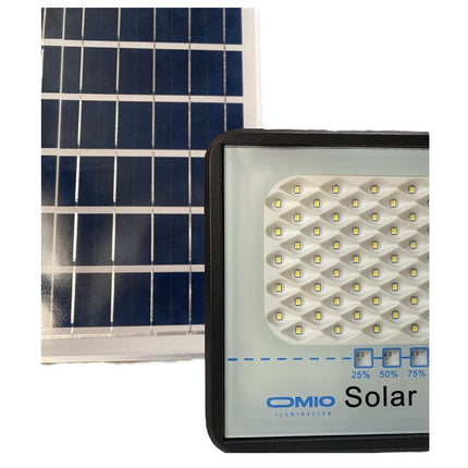 Reflector Solar Led Omio 50w Con Sensor Integrado