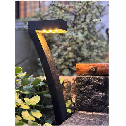 Lámpara Solar Led 7 Cálida Para Jardín - Pack De 6