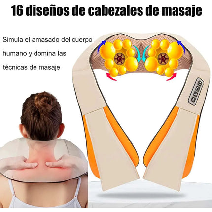 Masajeador Eléctrico Portátil De Cuello