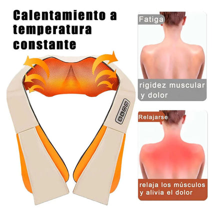 Masajeador Eléctrico Portátil De Cuello