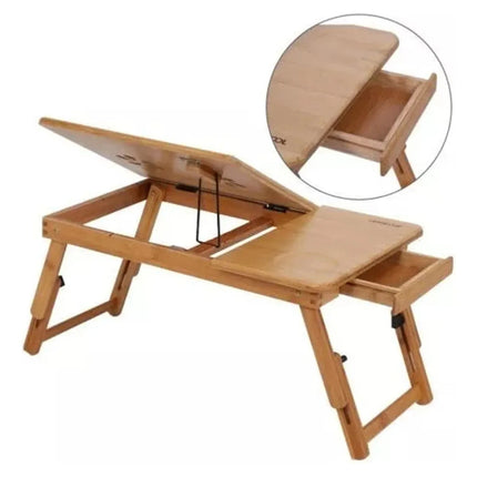 Mesa De Madera Ergonómica Para Laptop