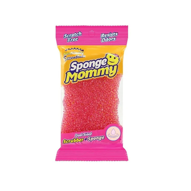 Esponja Scrub Mommy Rosa Línea Essentials