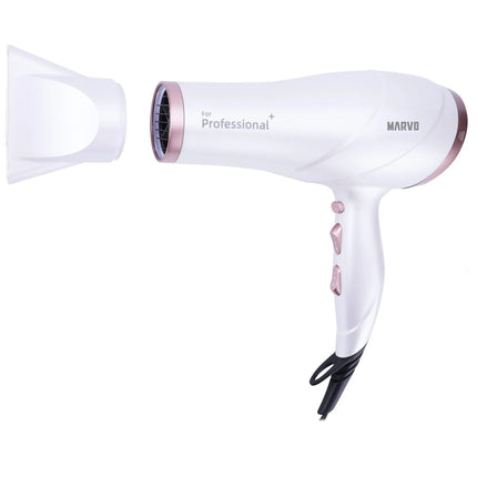 Secador De Pelo Marvo Hcp-004 Y Planchita, Secado Y Alisado