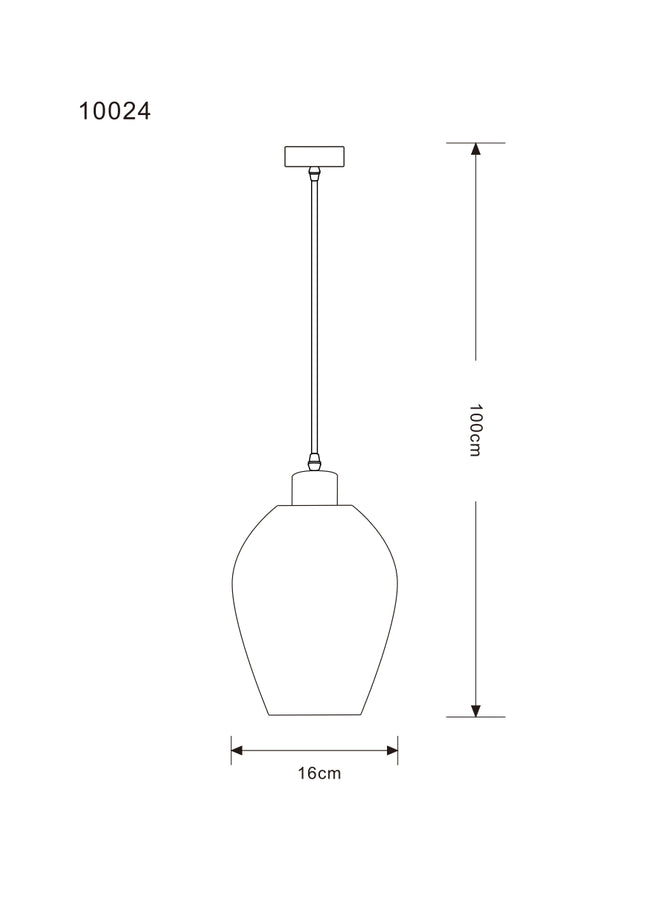 Lampara Omio de Colgar Modelo Ratan Luna D180x H150mm AC 220-240V, E27