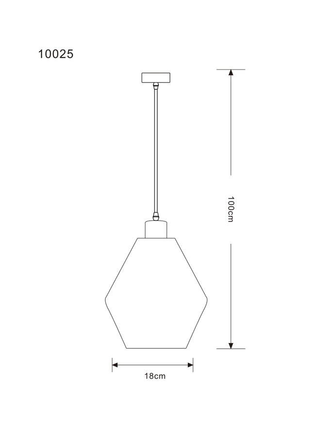 Lampara Omio de Colgar Modelo Ratan Brisa D180+H200mm AC 220-240V, E27
