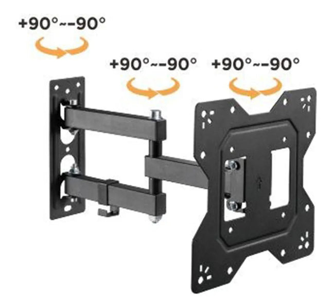 Soporte De Pared Brateck Lpa68-223 Para Tv Y Monitor